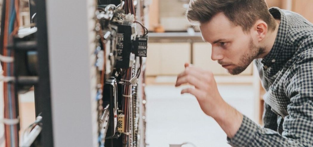 Foto Laatstejaars technisch atheneum al een beetje student.