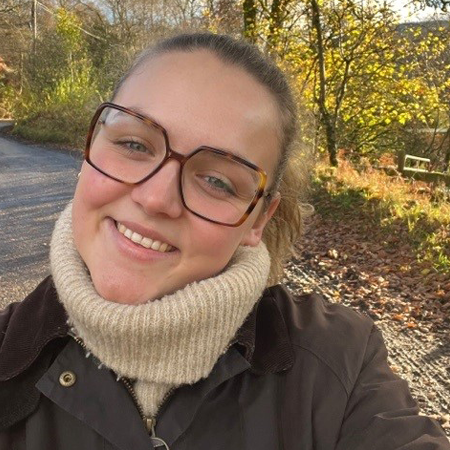 Oona Mouton, oud-studente groenmanagement aan HOGENT.