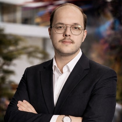 Brent Mastin, oud-student rechtspraktijk aan HOGENT.