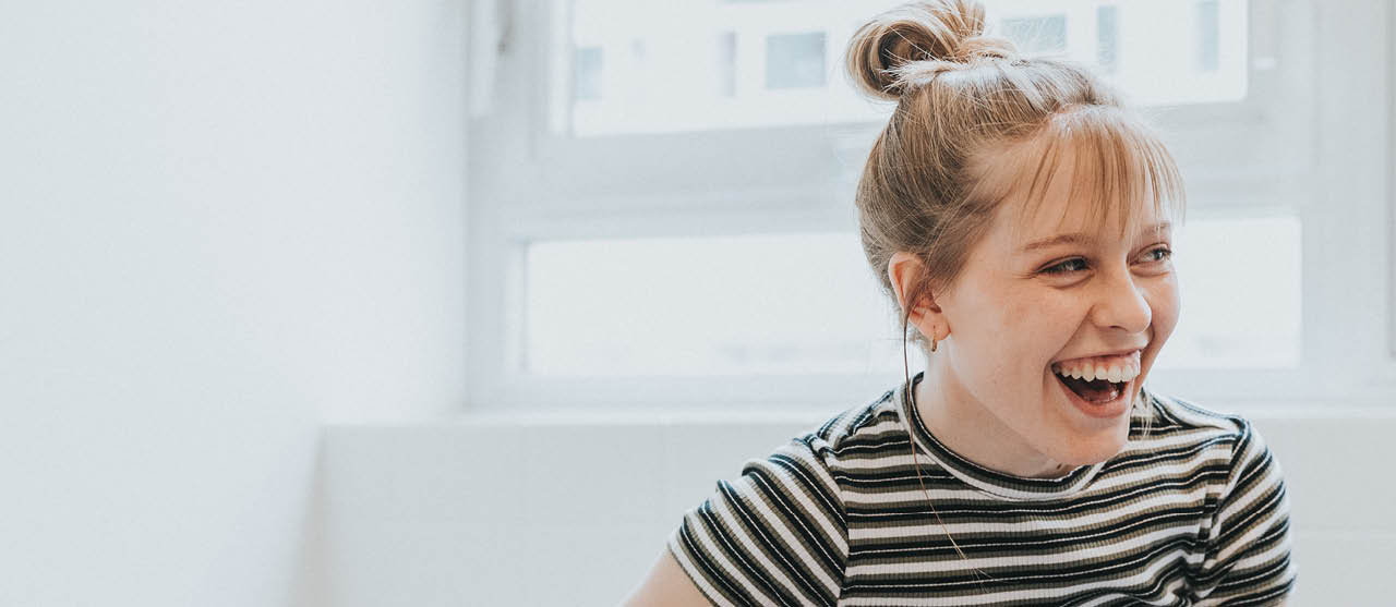 Studente uit de bacheloropleiding logopedie en audiologie van HOGENT.