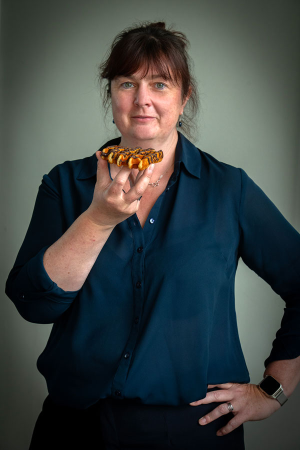 Delina Van Laere, praktijklector voedingstechnologie aan HOGENT.