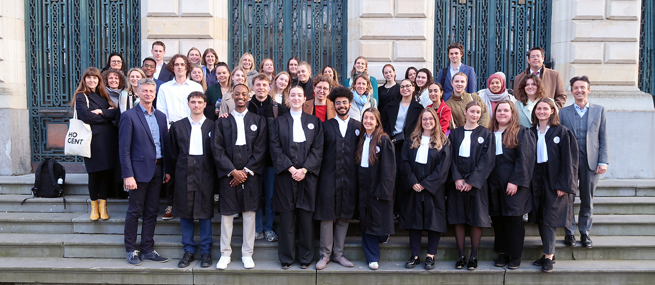 Foto HOGENT welcomes international moot court