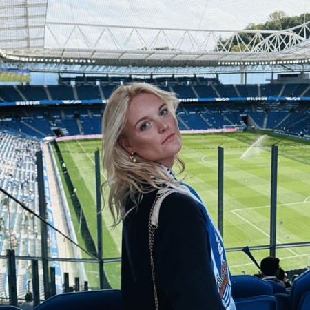 Fleur Annaert, studente uit de afstudeerrichting kmo-management van de bachelor bedrijfsmanagement aan HOGENT.