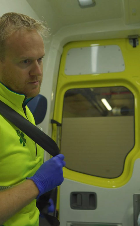 Bruno Raeymaekers, oud-student verpleegkunde aan HOGENT.